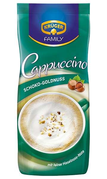 KRÜGER FAMILY Cappuccino Schoko-Goldnuss