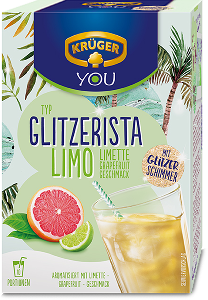 Verwunderlich Krger Glitzerista Limo Bild