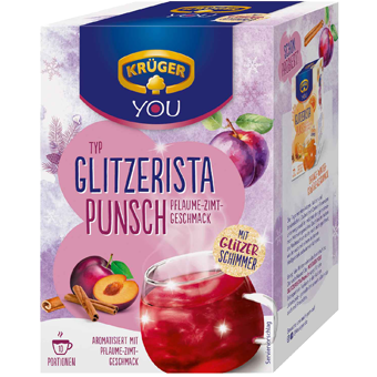 KRÜGER YOU Glitzerista Punsch Pflaume-Zimt
