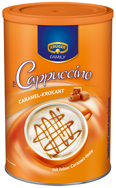 KRÜGER FAMILY Cappuccino Caramel-Krokant