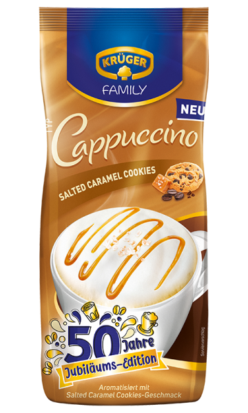 KRÜGER FAMILY Cappuccino Salted Caramel Cookie Jubisorte