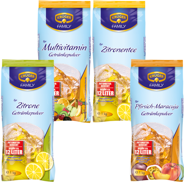 KRÜGER FAMILY Eistee-Bundle 4er