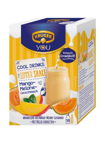 KRÜGER COOL DRINKS Sommer Shake Mango-Melone