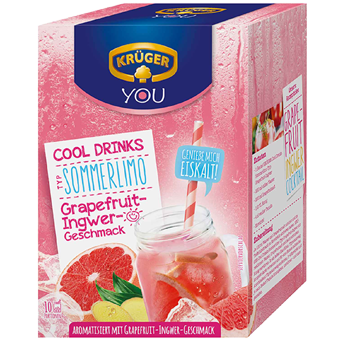 KRÜGER COOL DRINKS Sommerlimo Grapefruit-Ingwer 200g