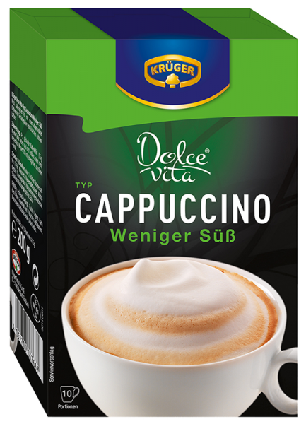 KRÜGER Dolce Vita Cappuccino weniger süß