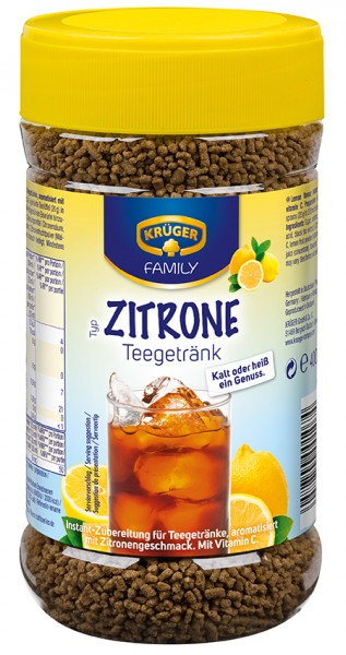 KRÜGER FAMILY Teegetränk Zitrone