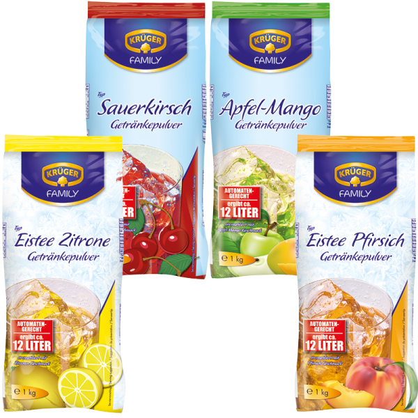 KRÜGER FAMILY Eistee-Bundle 4er
