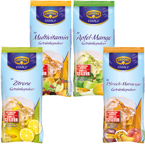 KRÜGER FAMILY Eistee-Bundle 4er