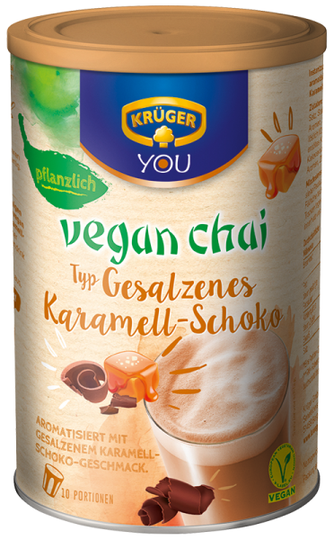 KRÜGER vegan chai Gesalzenes Karamell-Schoko