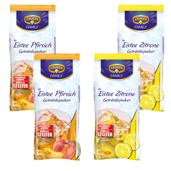 KRÜGER FAMILY Eistee-Bundle 4er
