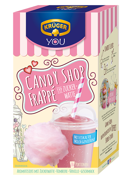 KRÜGER YOU Candy Shop Frappé Zuckerwatte