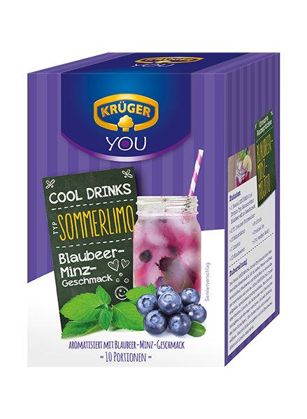 KRÜGER Cool Drinks Blaubeer-Minz | Limos &amp; Shakes | KRÜGER YOU | KRÜGER ...