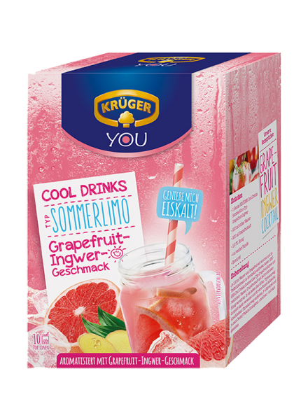 KRÜGER COOL DRINKS Sommerlimo Grapefruit-Ingwer 200g