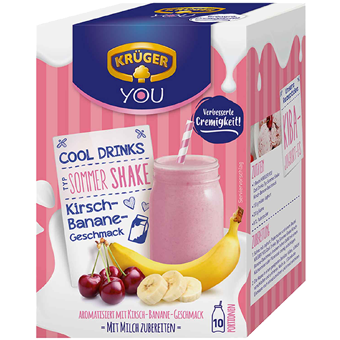 KRÜGER COOL DRINKS Sommer Shake Kirsch-Banane