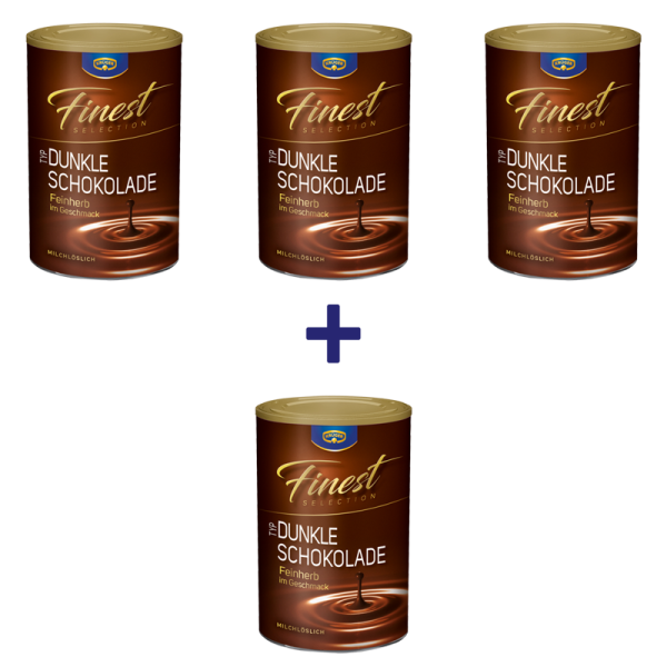 KRÜGER Finest Selection-Bundle Dunkle Schokolade