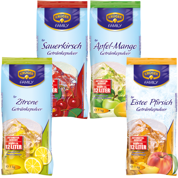 KRÜGER FAMILY Eistee-Bundle 4er