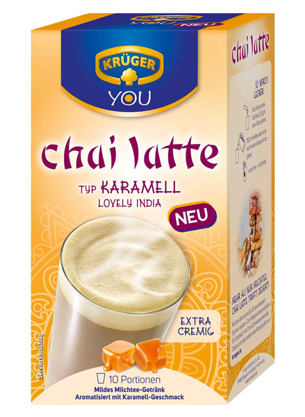 KRÜGER YOU chai latte Karamell Lovely India