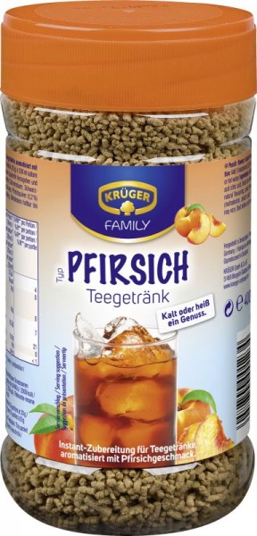 KRÜGER FAMILY Teegetränk Pfirich