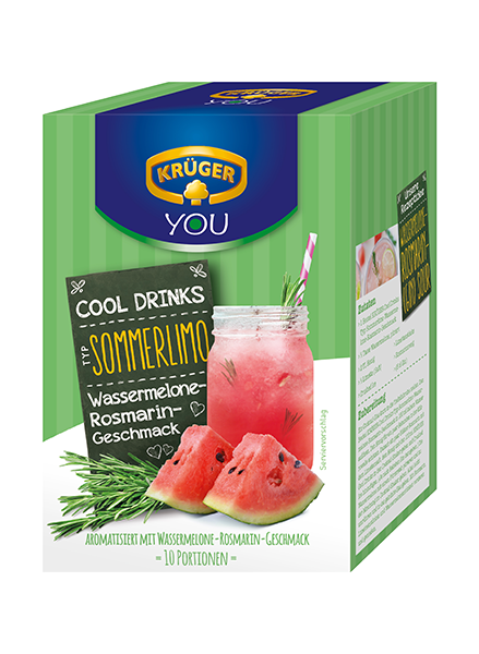 KRÜGER Cool Drinks Wassermelone-Rosmarin