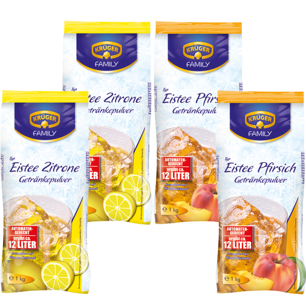 KRÜGER FAMILY Eistee-Bundle 4er