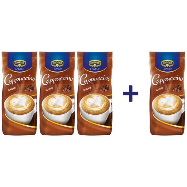 KRÜGER Cappuccino-Bundle Schoko