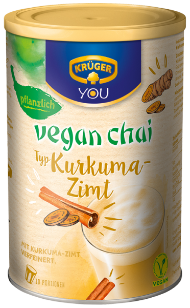 KRÜGER vegan chai Kurkuma-Zimt